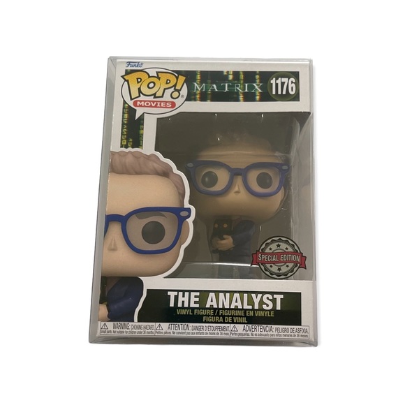 Funko pop! Matrix The Analyst special edition with hard stack protector - Picture 1 of 8